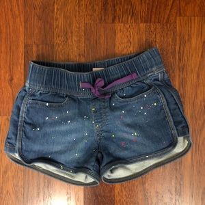 2/$10 Girl’s Juicy Couture Splatter Shorts 7/8